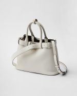 Prada Buckle Small Leather Handbag With Belt - Image 2